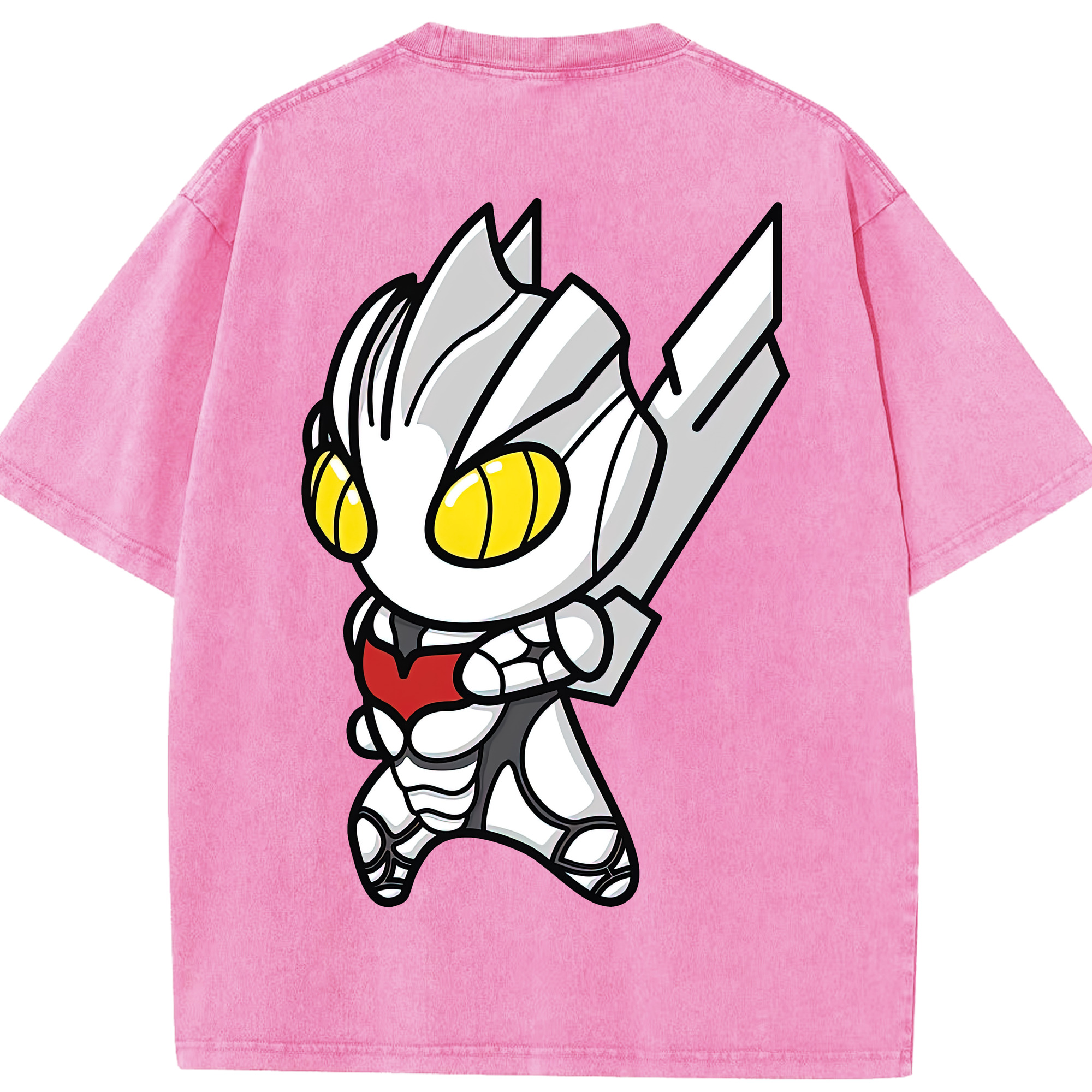 （画像用） ウルトラマン Ultraman 綿100% ヴィンテージ風 半袖Tシャツ（背面プリント）